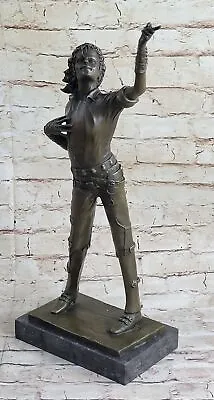 Michael Jackson Bronze Statues Male Metal Sculpture Home Decor Figurine • $209.65