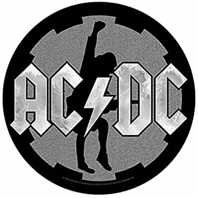 £9.95 • Buy AC/DC ANGUS COG SEW ON BACK PATCH CIRCULAR BACKPATCH 28cm X 28cm