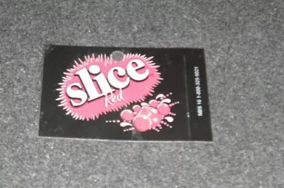 Slice Red Vending Machine Label Refrigerator Magnet • $1