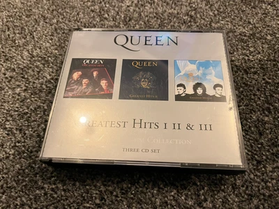 £6 • Buy Queen Greatest Hits 1, 2 & 3 Cd Boxset I Ii & Iii Platinum Collection 51 Tracks