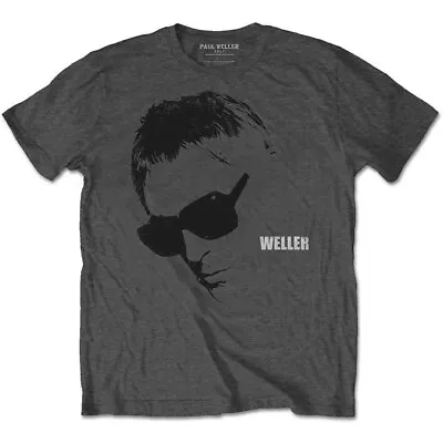 Paul Weller Glasses Picture T-Shirt Grey New • $21.96