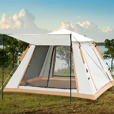 Full Automatic Instant Pop Up 4 Man Camping Tent Family Outdoor Hiking Shelter/* • £34.89