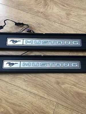 FORD MUSTANG Illuminated Door Sill Plate Trim Panel 2015-2023 FR3B6313222 • $101.06