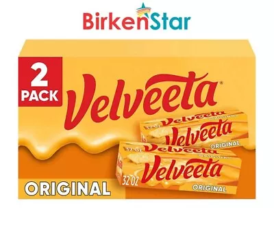 Velveeta Original Pasteurized Cheese Loaf (32 Oz. 2 Pk.) Great Price • $22.92