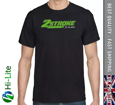 Ts109 2 Stroke T-shirt For Kawasaki Riders Motocross Enduro Kx 65 85 125 250 500 • £18.95