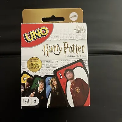 Uno Harry Potter Family Card Game - Multi-Colour FNC42 Mattel Games NEW  • $49.99