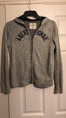 Abercrombie & Fitch Boys Grey Hoodie Vgc Age 13-14 • £5