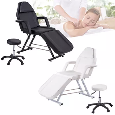 £184.90 • Buy Beauty Couch Bed Massage Salon Chair Adjust Recliner Table Stool Therapy SPA New