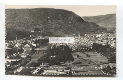 £1.49 • Buy Pontypridd - Craig-yr-Hesg, Houses And River Taff - C1950's Real Photo Postcard