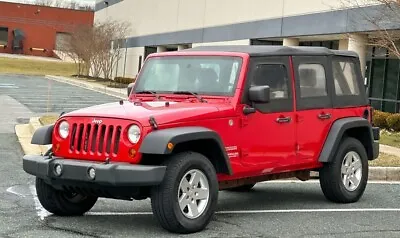 2010 Jeep Wrangler Unlimited Sport No Reserve! 4x4 Low Miles V6 1 Owner • $2150