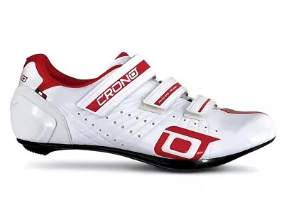 NEW Crono CR4 Road Cycling Shoes - White/Red (Reg. $160) Italian Sidi Gaerne • $80