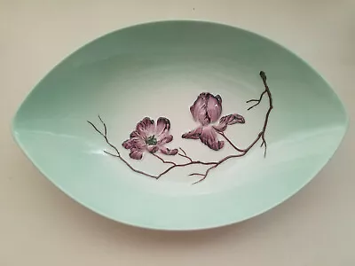  Carlton Ware Hand Painted Magnolia Embossed Serving Dish Plate • $21