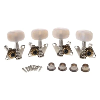 $12.35 • Buy 2R+2L Guitar Ukulele Tuning Pegs Button Strings Tuning Tuners Heads Accessories