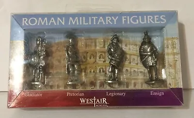 Westair Roman Military Metal Figures New In Box Set Of 5 Figures • $12