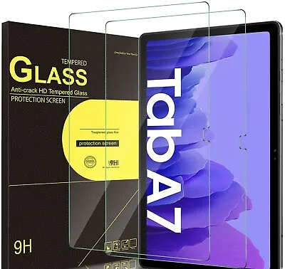 £4.99 • Buy 2PACK Tempered Glass Tablet Screen Protector For Samsung Galaxy Tab A7 2020 10.4