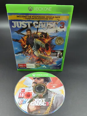 Just Cause 3 (XBOX ONE) FAST FREE POST • $9.95