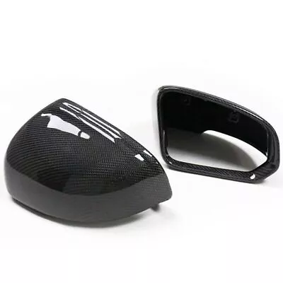 For Volvo XC90 V90 2017-23 XC60 Carbon Fiber Car Side Rearview Mirror Cover Cap • $214.97