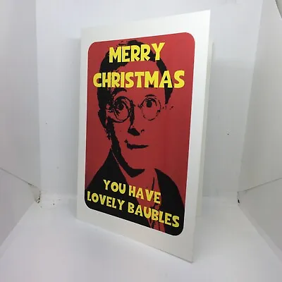 Charles Hawtrey Carry On Christmas Card: 13 X 18cm • £3.75