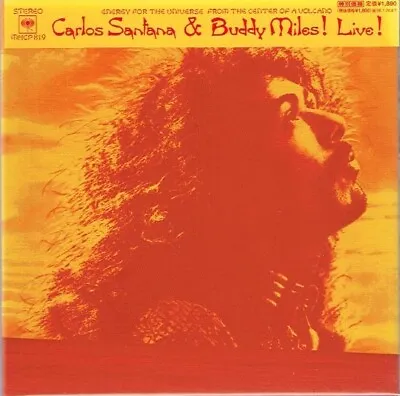 Carlos Santana & Buddy Miles   Live!  Japan LTD Mini LP CD Paper Sleeve W/OBI • $24.99