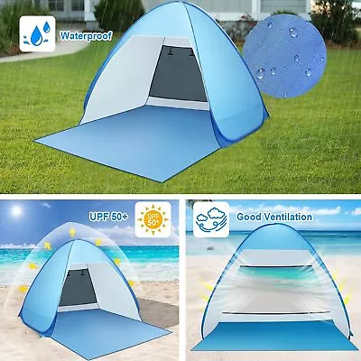 Infant 50+ UV/UPF Pop Up Beach Garden Tent Beach Shade Sun Shelter Protection UK • £9.99