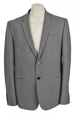 $37.12 • Buy RIVER ISLAND Grey Suit Blazer Size L Trousers Size 38/32 Mens Outdoors