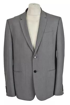 RIVER ISLAND Grey Suit Blazer Size L Trousers Size 38/32 Mens Outdoors • $22.06