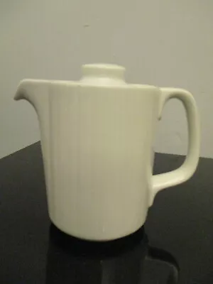 Vintage Mid Century Modern Rosenthal Tapio Wirkkala White 4-1/2  Coffee Teapot! • $19.99