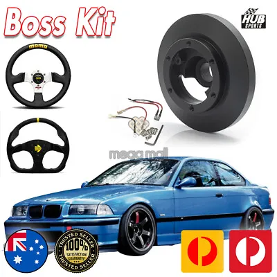 Steering Wheel Boss Kit Hub Adaptor Adapter For BMW E36 328I 325I 320I 323I E39 • $94