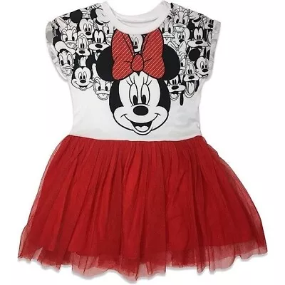 Toddler Girl's Disney Minnie Mouse Mickey Mouse Dress 18 Months • $10.39