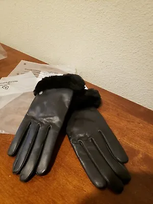 Ugg Shorty Leather Gloves Medium • $39.99