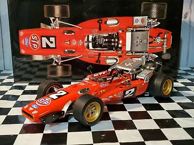 Replicarz 1969 Mario Andretti Brawner Hawk #2 Indy 500 Winner 1:18 Diecast Car • $799.95