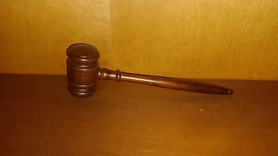 Vintage Wooden Gavel/Mallet • $0.99