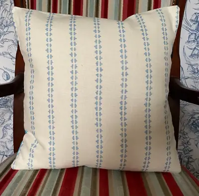 Vanessa Arbuthnott *SIMPLE TICKING* Linen Cushion Cover 40cm (16 ) BN • £20