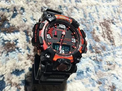 Casio G-SHOCK GWG-2040FR-1AJR 40th Anniversary Flare Red Men’s Watch • $224.50