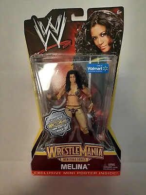 Mattel WWE WrestleMania Heritage Series Melina WrestleMania 23 Walmart Exclusive • $79.99