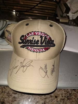 Sunrise Vista Las Vegas Nellis Golf Course Autographed Signed By Golfers Hat • $19.99