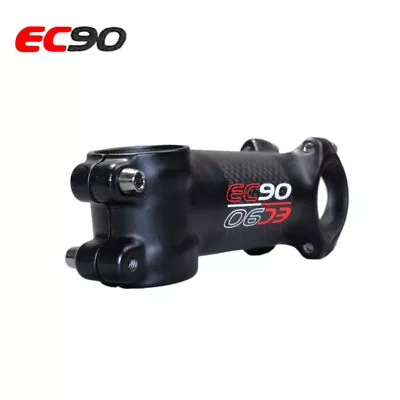 EC90 Full Carbon Fiber Bicycle Stem Road Bike 6/17° Stems Riser Rod 31.8-28.6mm • $28