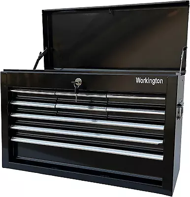 Workington Portable Metal Tool Chest With 9 Drawers 24  9-Drawer Tool Chest Cab • $259.87