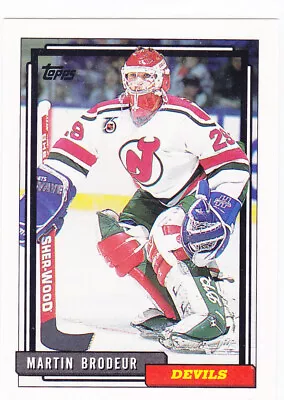 Martin Brodeur 1992-93 Topps Rookie #513 New Jersey Devils RC • $3.99