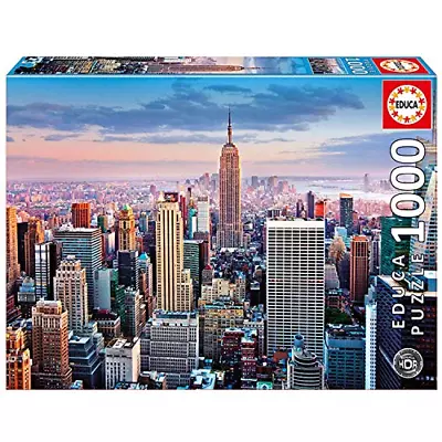 Educa 14811 - Midtown Manhattan New York HDR - 1000 Pieces - Genuine Puzzle • £12.99