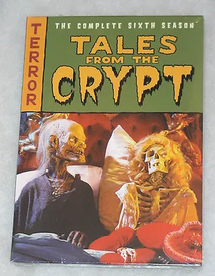 Tales From The Crypt Season 6 Six DVD Box Set NEW & SEALED • £15.99