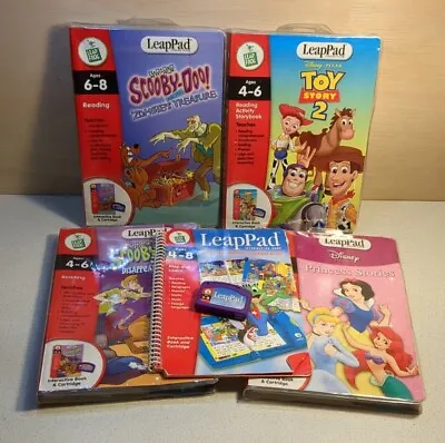 Leap Frog LeapPad Books And Cartridges Interactive Reading Book Vintage 2000's • £9.50