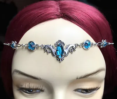 Celtic Elven Elf Silver Bridal Wedding Circlet Headpiece Crown Headdress Jewelry • $24.99