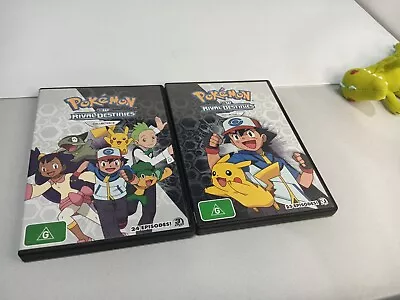 Pokemon: Black & White Rival Destinies Collection 1 & 2 (Region 4 DVD) 6 Discs • $19.99