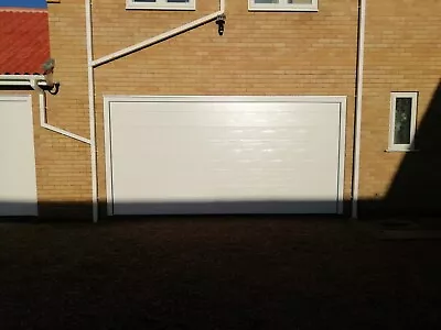 Hormann Sectional Garage Door M Rib White W/g • £1200