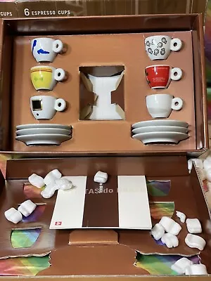 £160 • Buy Illy Espresso Collectible Coffee Cups & Saucers By Artistas Do Brazil  Year 2001