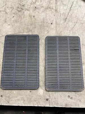 Mercedes W126 300SD 380SE BLUE Rear Speaker Cover Grille Set 1268201812 • $50