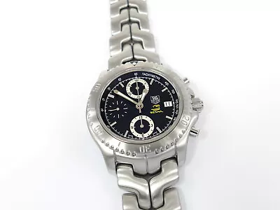 TAG Heuer Link CT5114 Ayrton Senna Chronograph Limited Edition Boxed Chronometer • £1850