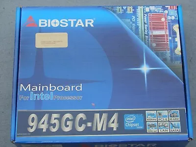 Biostar 945GC-M4 Mainboard For Intel Processor • $89.95