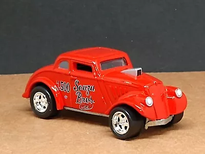 VINTAGE NHRA '33 WILLYs GASSER SOUZA BROS. & DAD 1/64 SCALE COLLECTIBLE DRAG CAR • $12.99